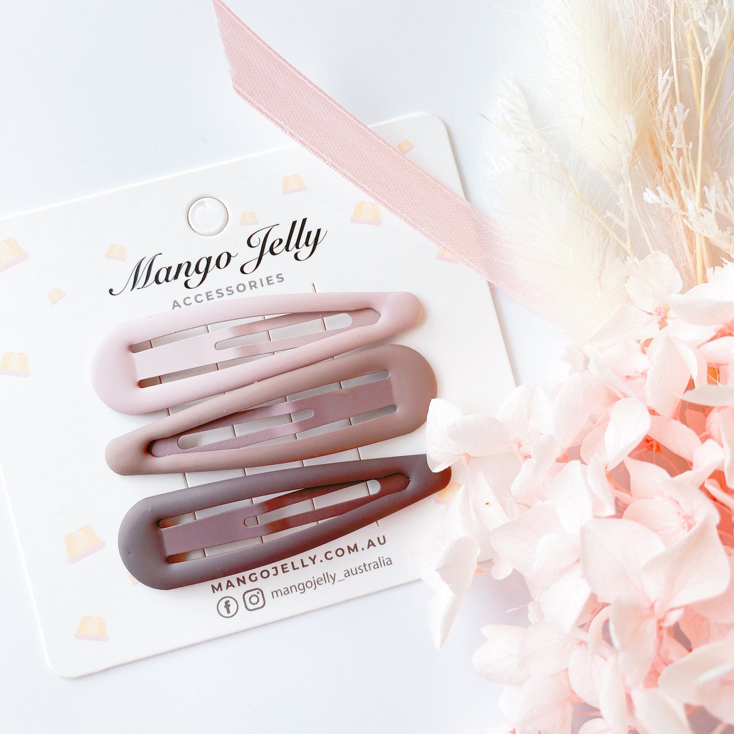 Mocha | Large Pastel Coated Classic Snaps