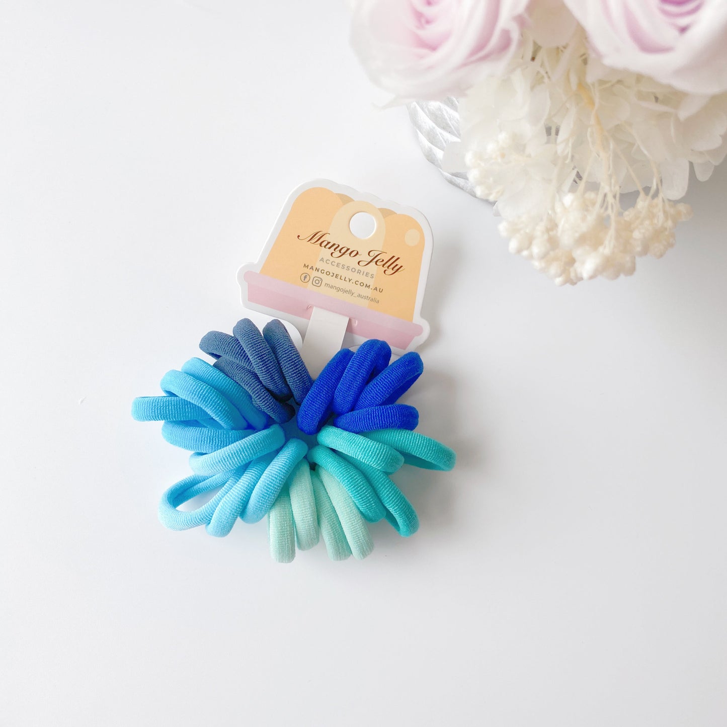 Aqua | Metal Free Hair Ties