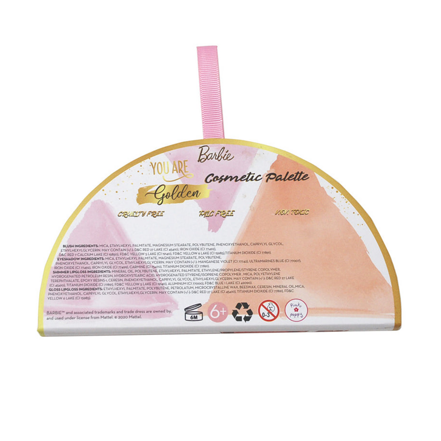 Barbie | Golden Blush Cosmetic Palette