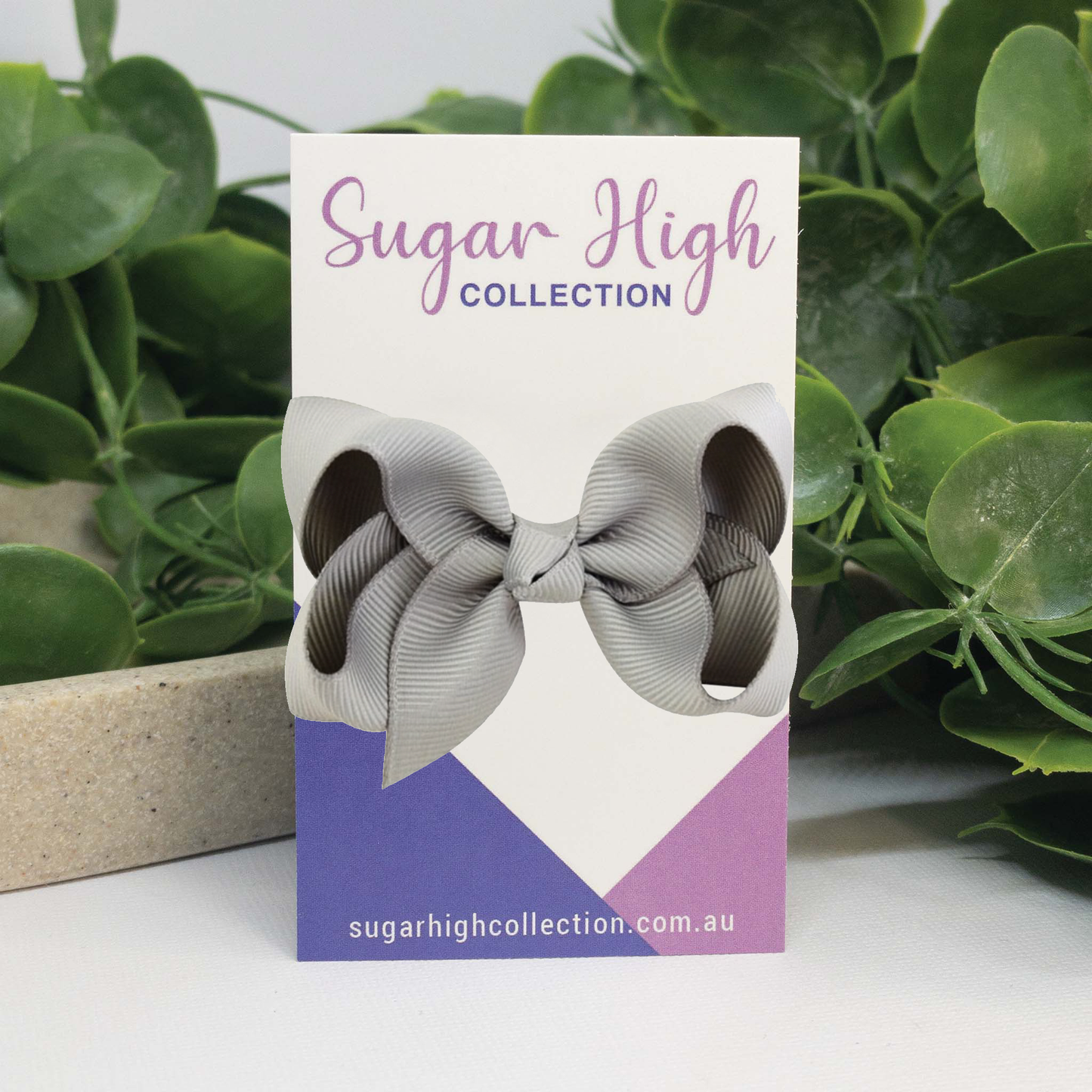 Grey | Boutique Bow