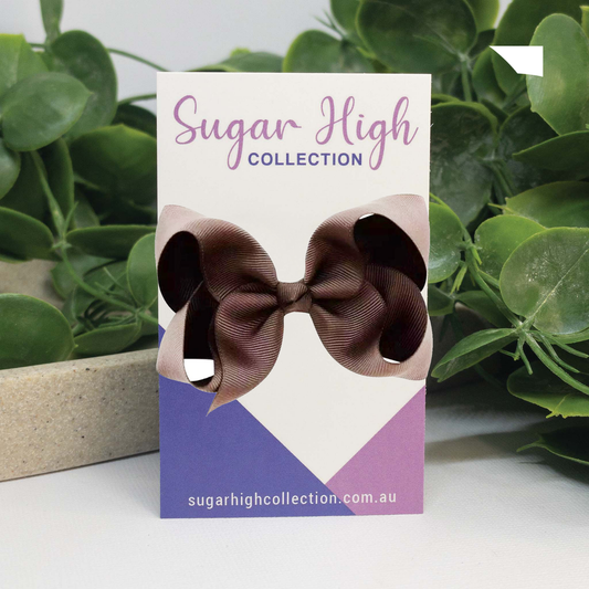 Mocha | Boutique Bow