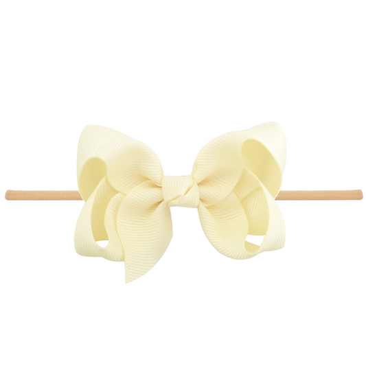 Cream | Boutique Bow Headband