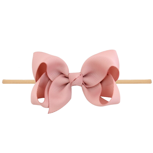 Dusty Rose | Boutique Bow Headband