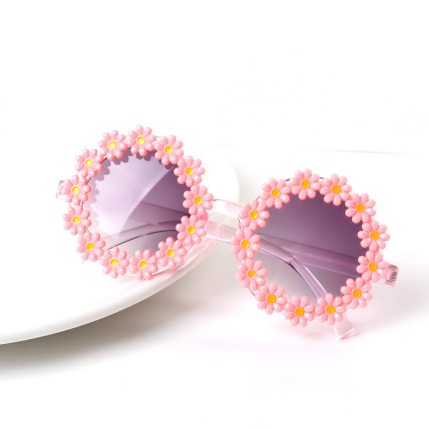 Coral | Daisy Sunglasses