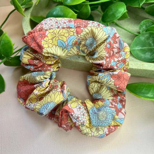 Hippy Flower | Floral Scrunchie