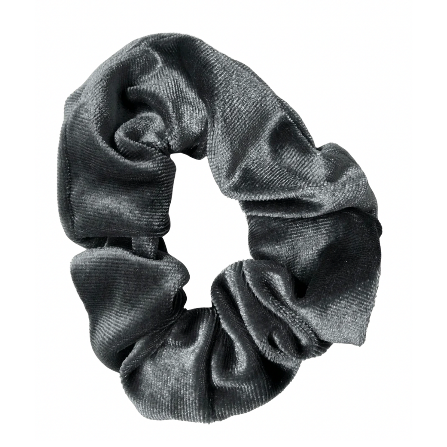Grey | Velvet Scrunchie