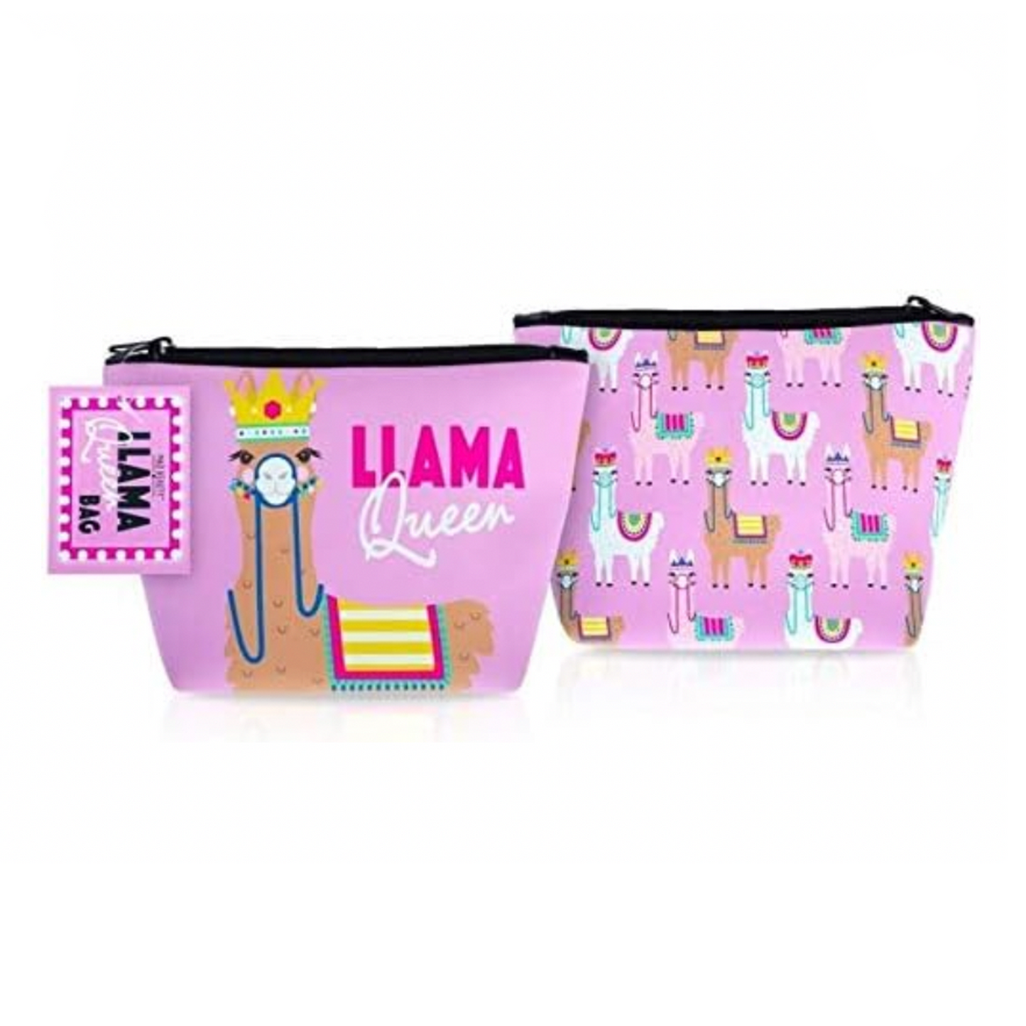 Llama Queen | Cosmetic Bag