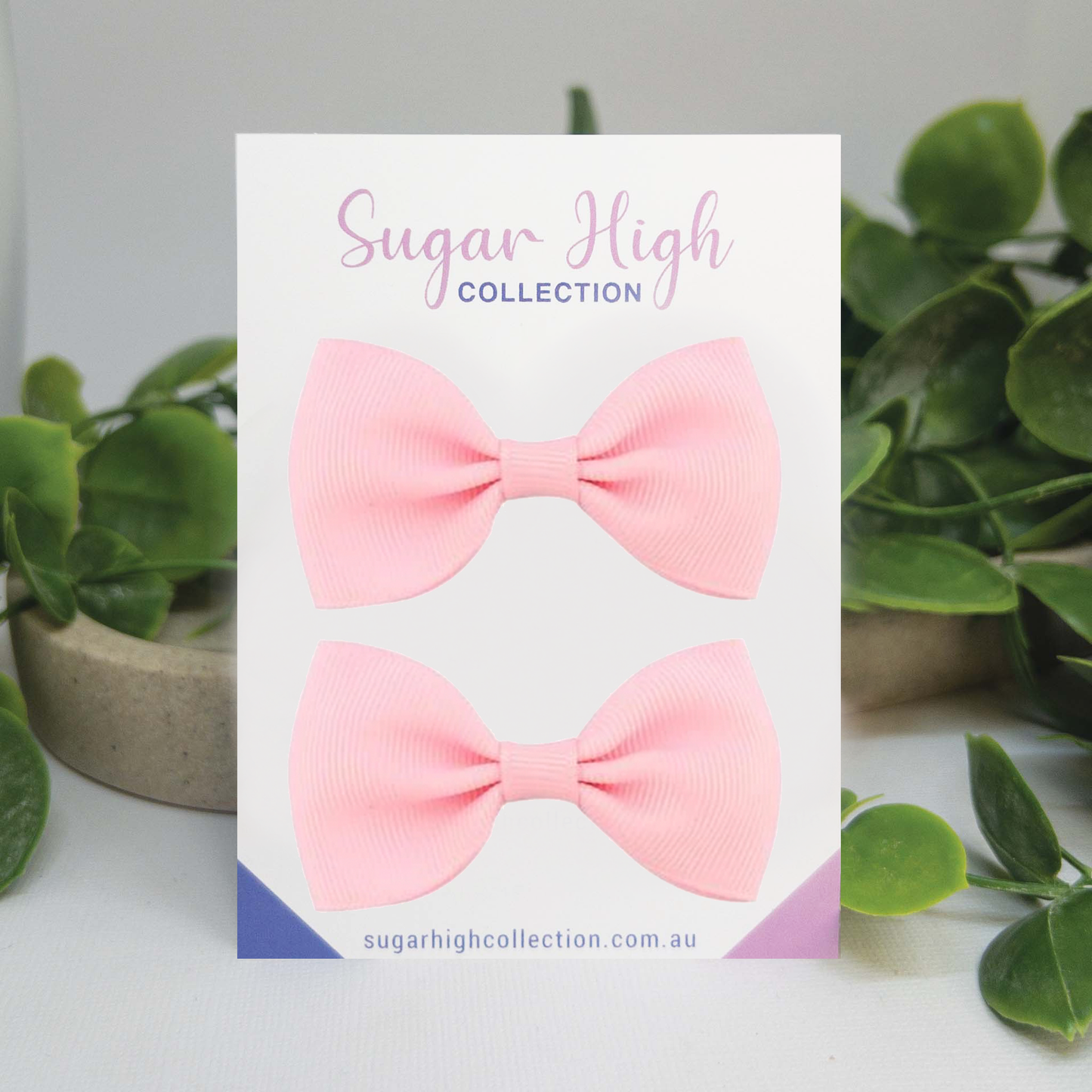 Baby Pink | Petite Hair Bows