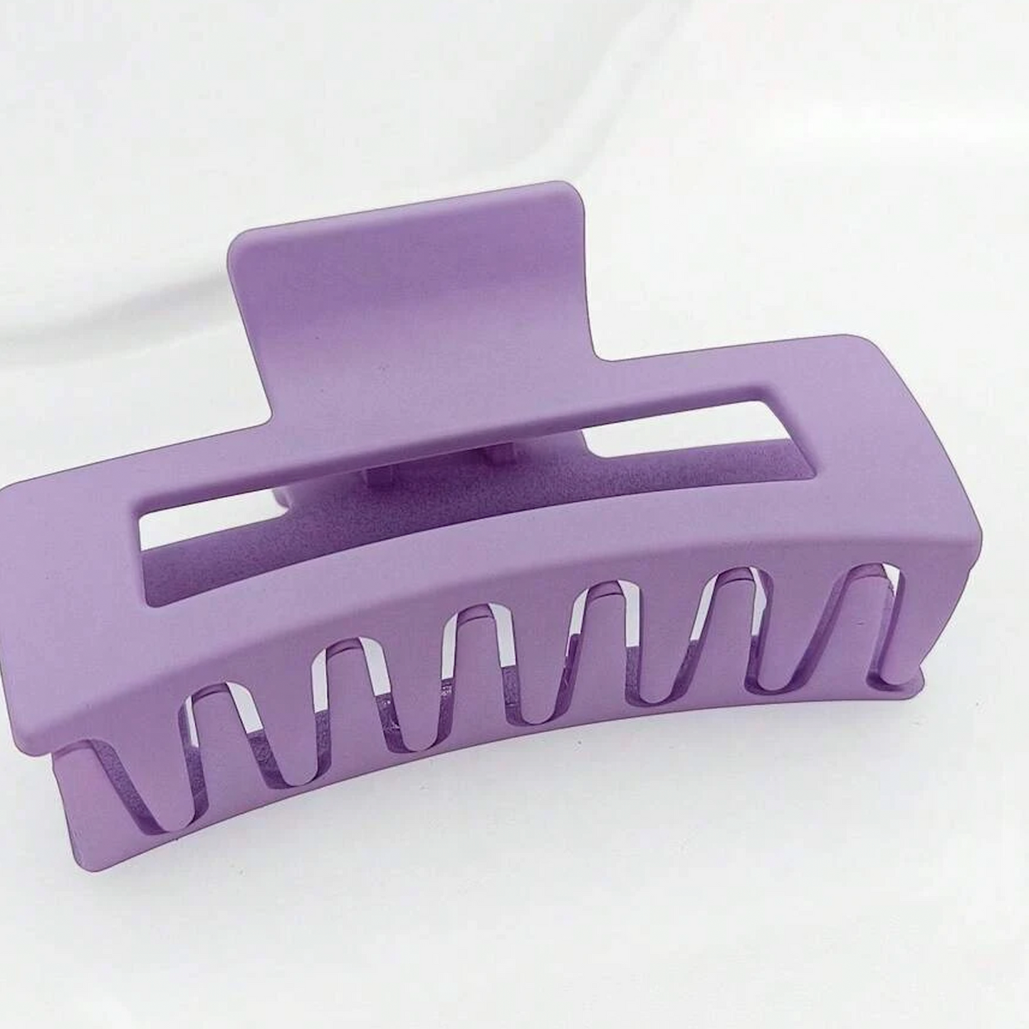 Lavender | Rectangle Claw Clip