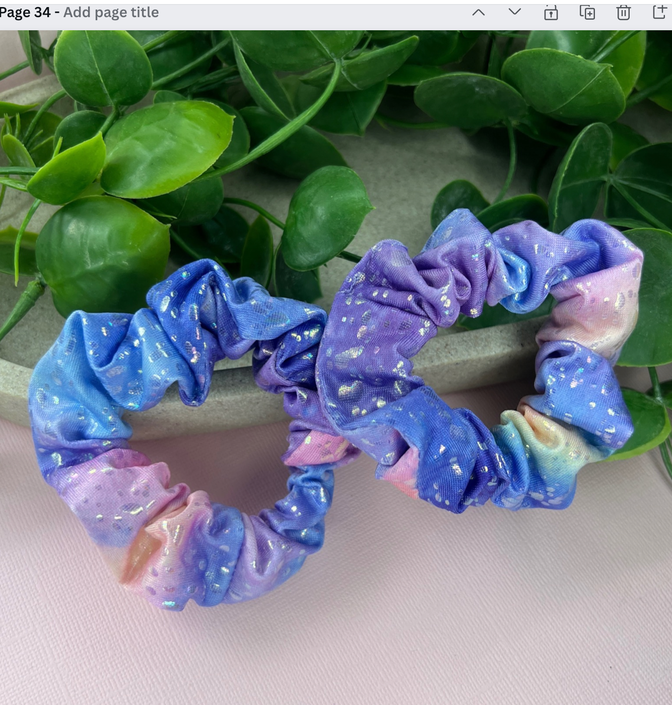 Pastel | Unicorn Scrunchie
