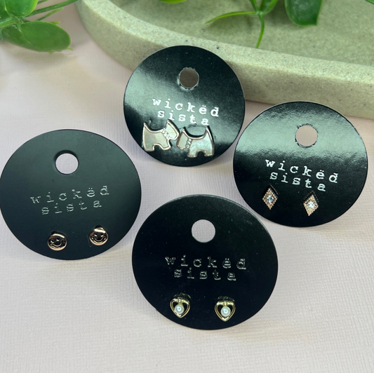 Isla | Rose Gold Studs