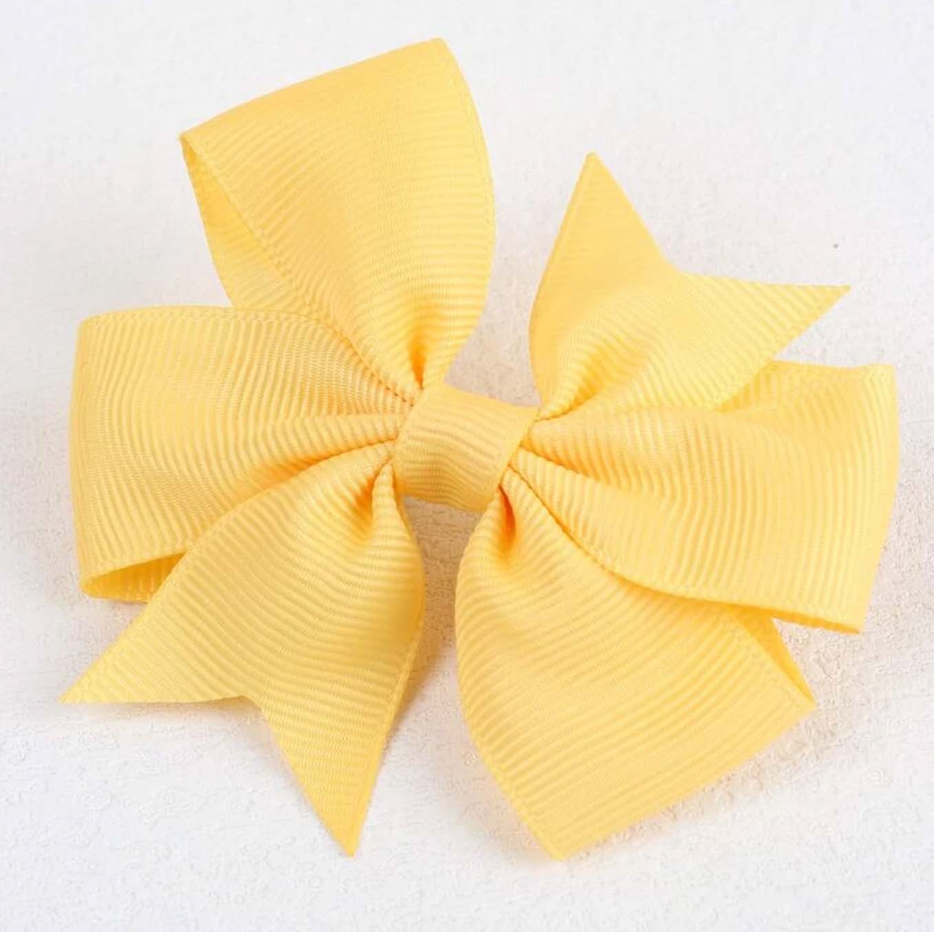 Honey | Pinwheel Hair Bow