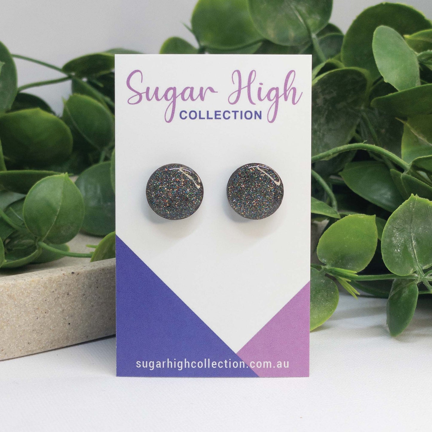 Twinkle Twinkle | Wooden Stud Earrings