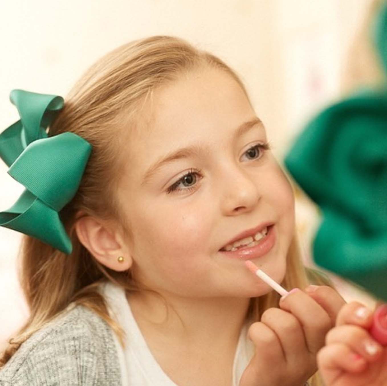 Emerald | Zali Girl Hair Bow - Large