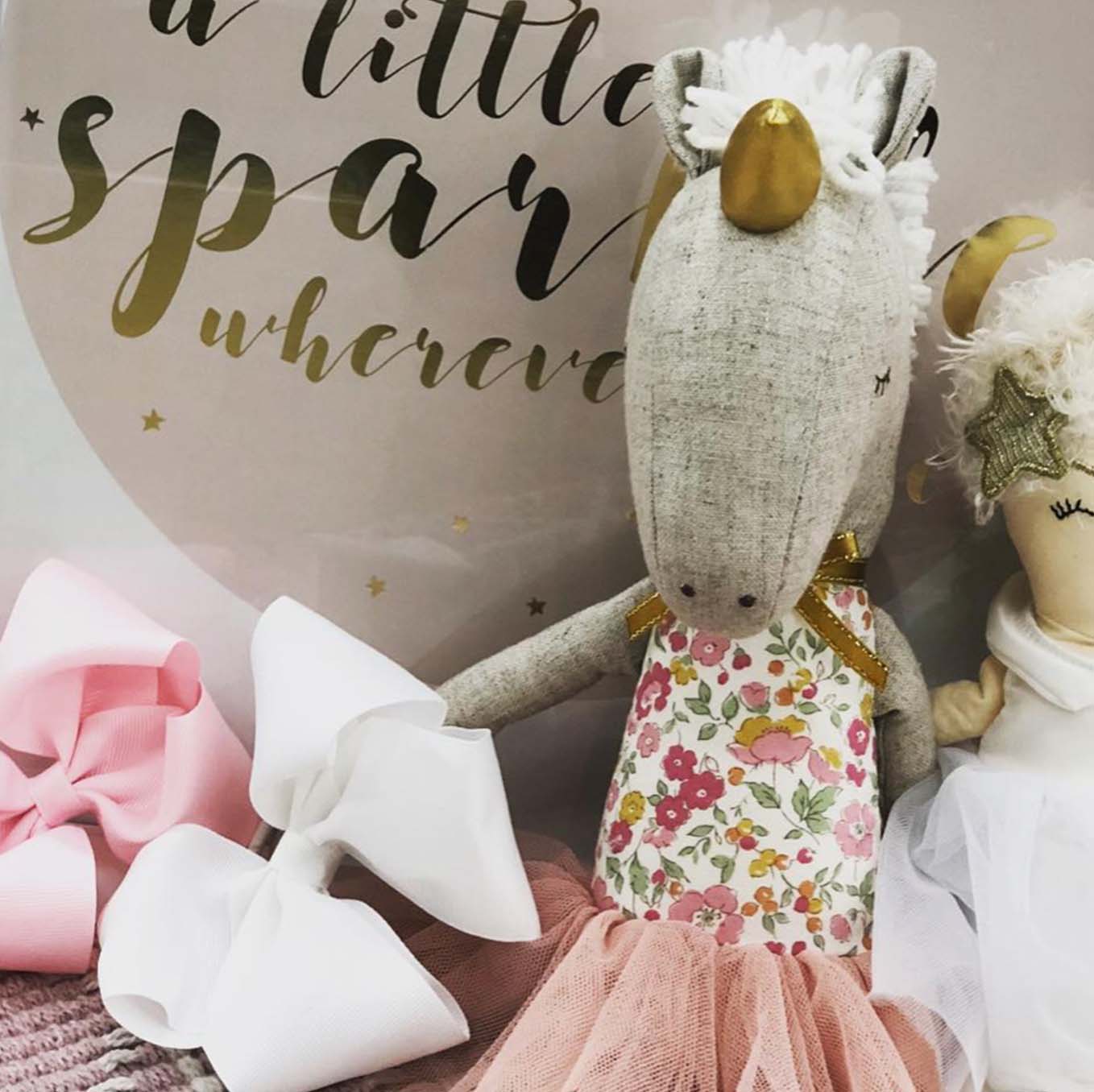 Baby Pink | Zali Girl Hair Bow - Large