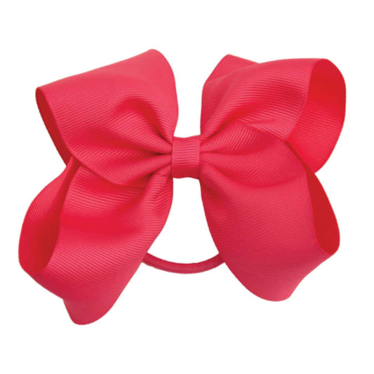 Hot Pink | Zali Girl Hair Bow - Large