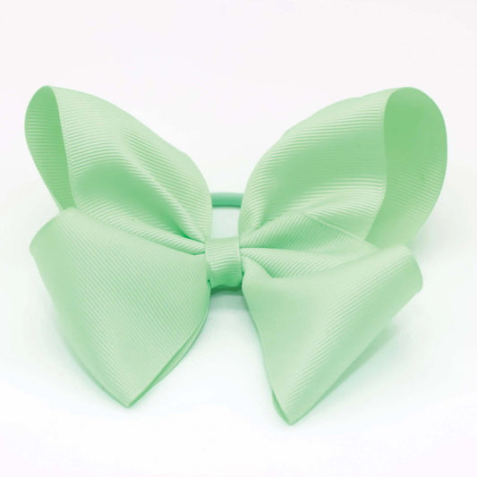 Lime Green | Zali Girl Hair Bow - Large