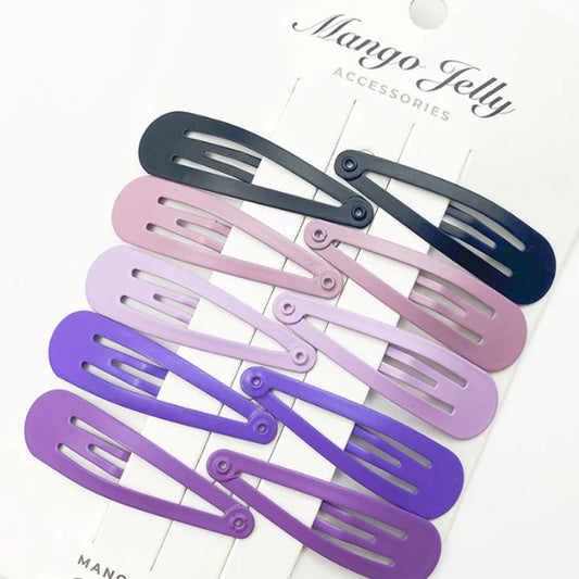 Magical Purple | Bright Colour Snap Clips