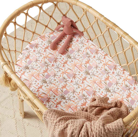 Palm Springs | Bassinet Sheet \ Change Pad Cover