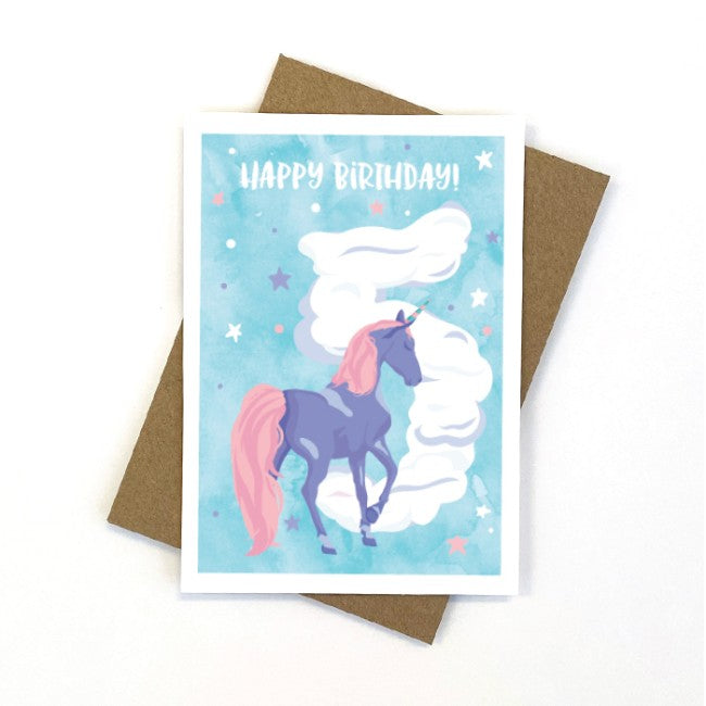 Una The Unicorn | Birthday Card