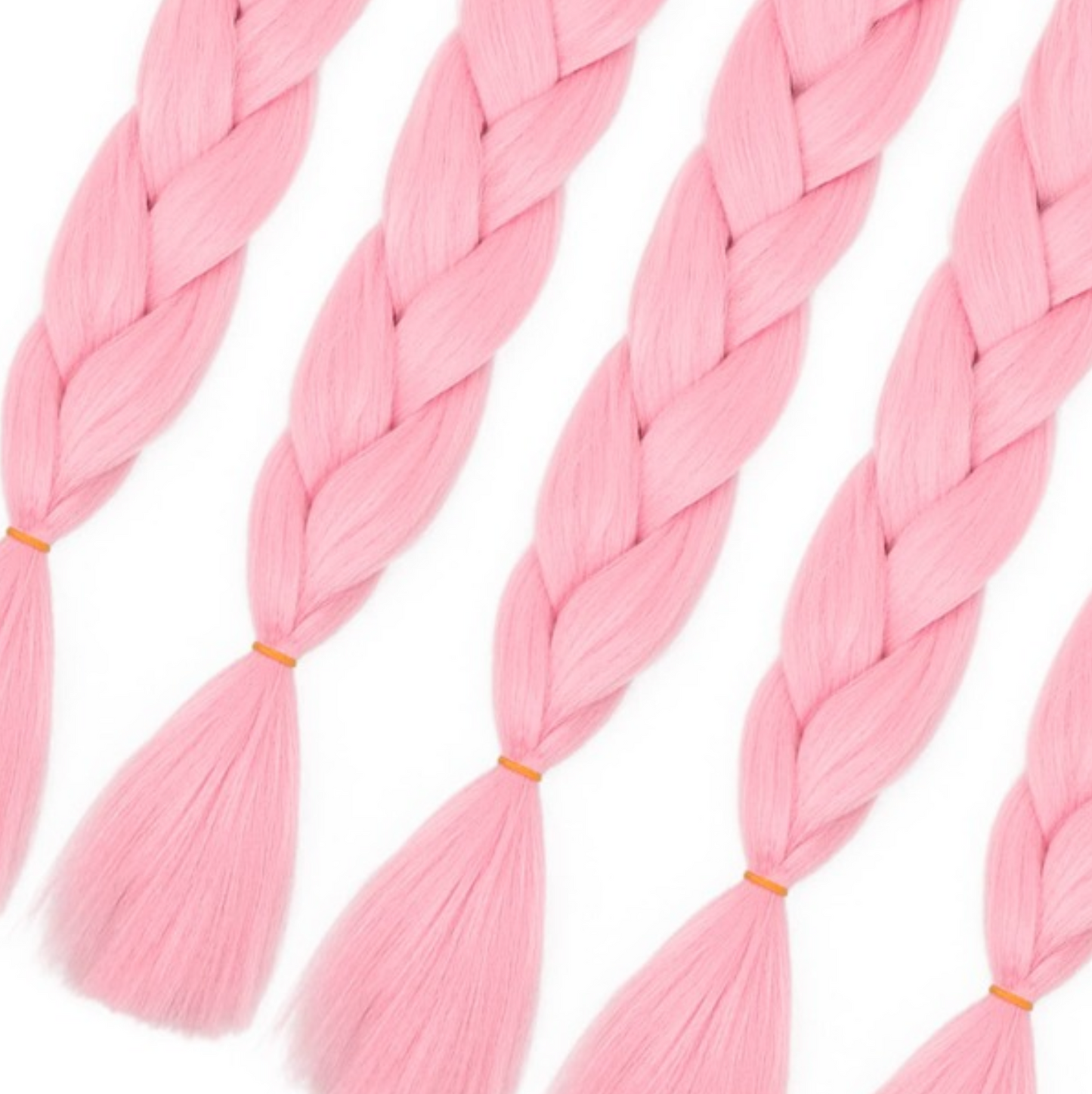 Marshmallow Pink | Coloured Braiding Hair Extensions