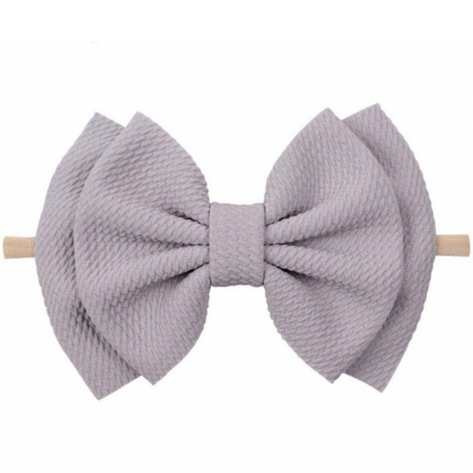 Grey | Waffle Headband