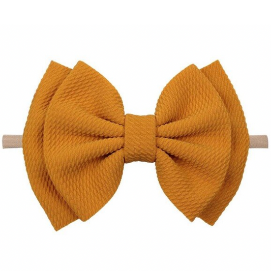 Mustard | Waffle Headband