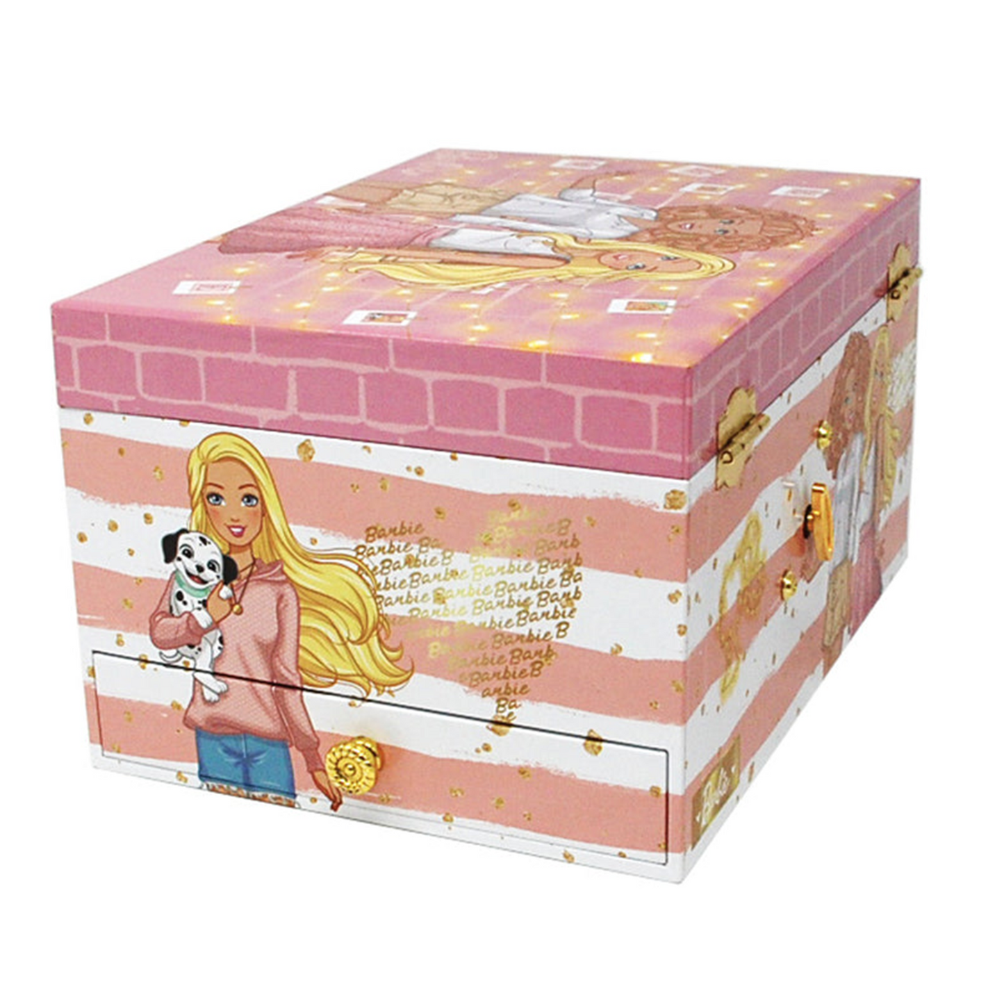 Barbie | Golden Blush Luxury Musical Jewellery Box
