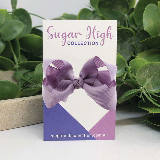Dusty Lilac | Boutique Bow