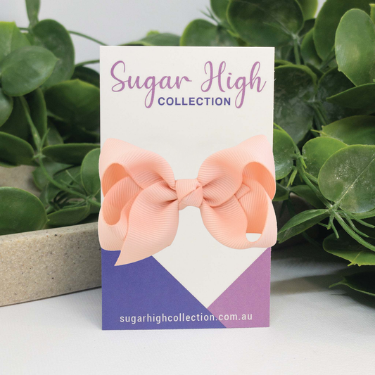 Light Apricot | Boutique Bow
