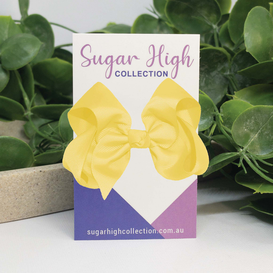 Light Yellow | Boutique Bow