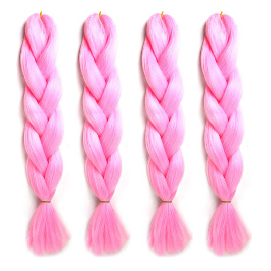 Bubblegum | Coloured Braiding Hair Extensions