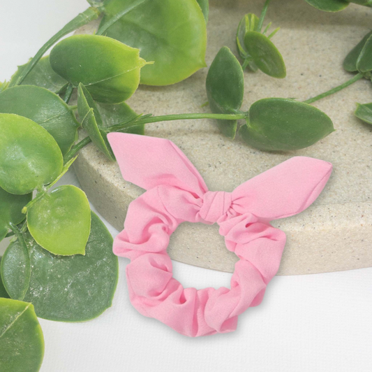 Baby Pink | Bow Scrunchie