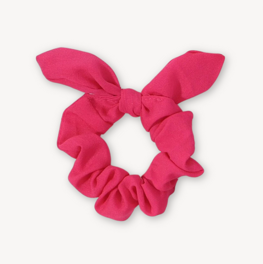 Bubblegum Pink | Bow Scrunchie