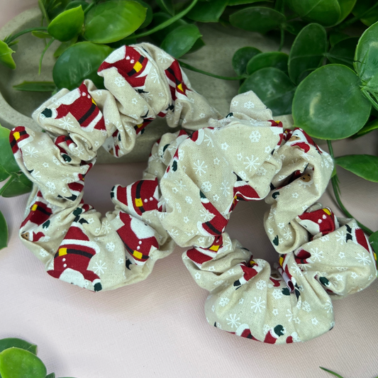 Santa | Christmas Scrunchie