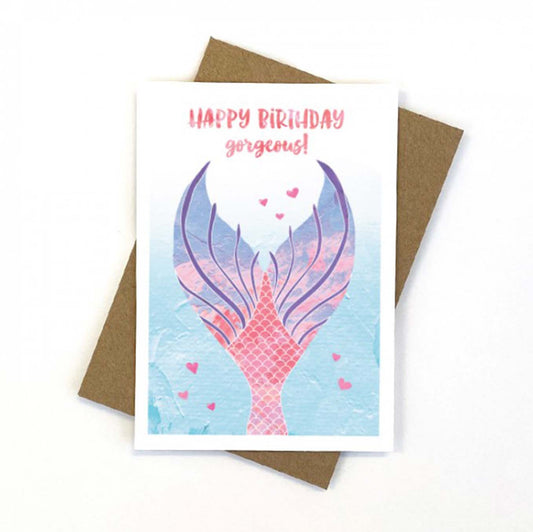 Gorgeous Mermaid | Birthday Card