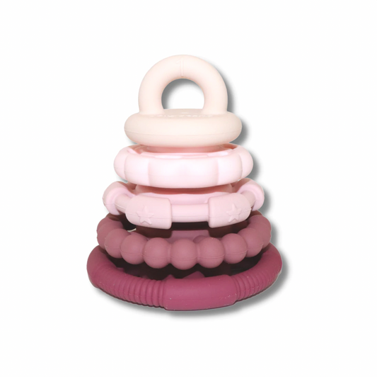 Dusty | Rainbow Stacker & Teether Toy
