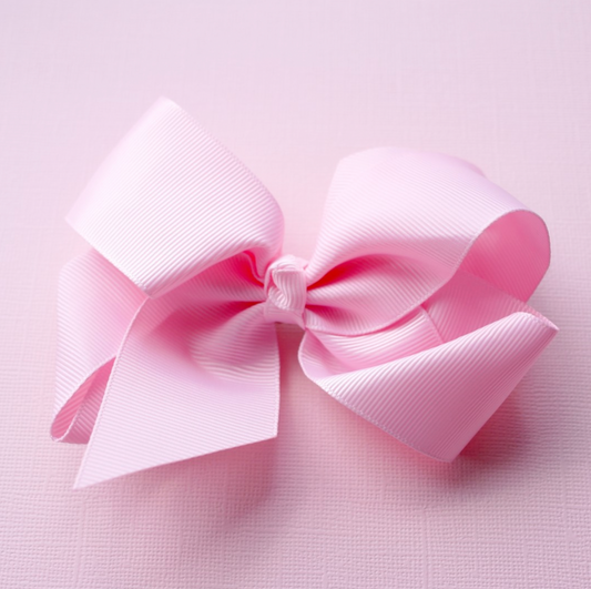Pink | Small Grosgrain Pink Bow