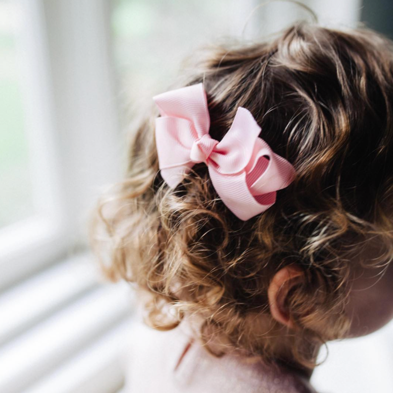 Pink | Small Grosgrain Pink Bow