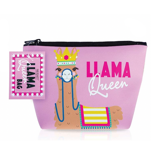 Llama Queen | Cosmetic Bag