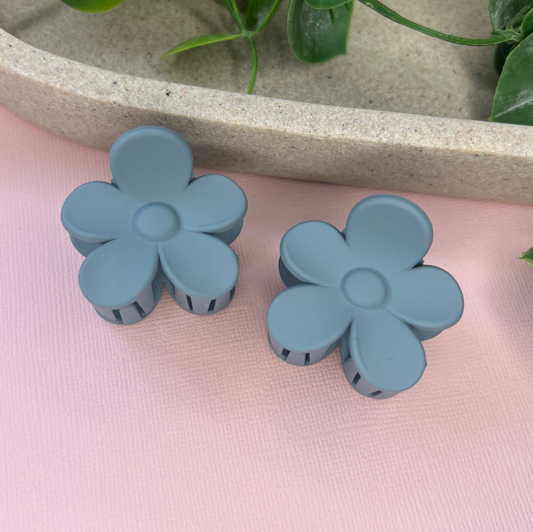 Turquoise | Mini Daisy Hair Clip