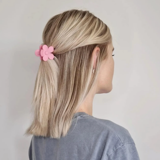 Green | Mini Daisy Hair Clip