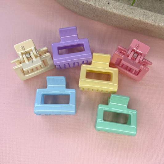 Pastel | Mini Hair Claw Clips