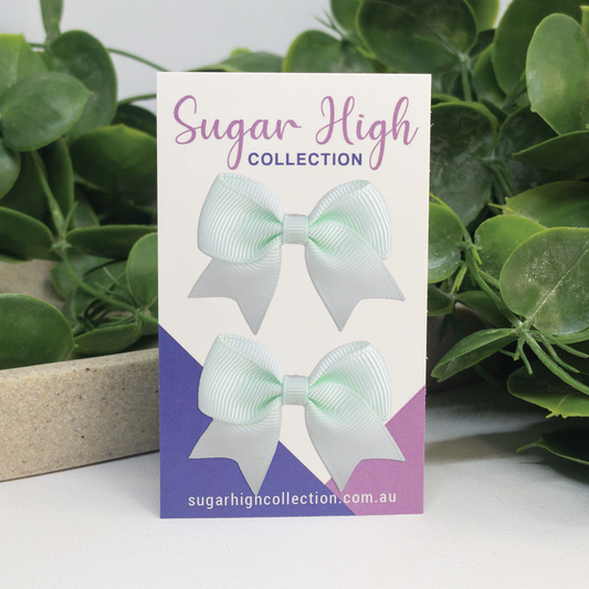 Light Mint | Mini Sailor Bows