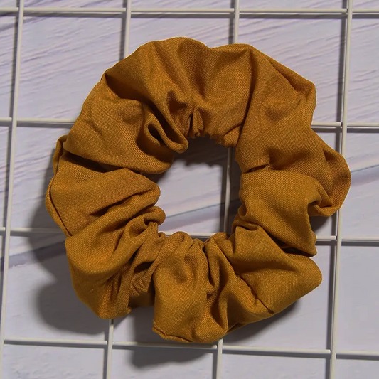 Bronze | Solid Scrunchie