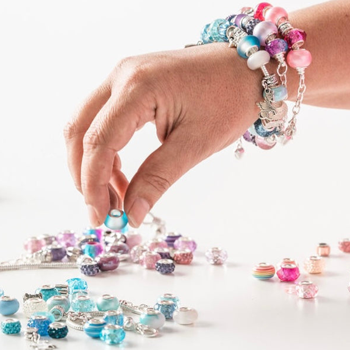 Purple | DIY Charm Bracelet Set