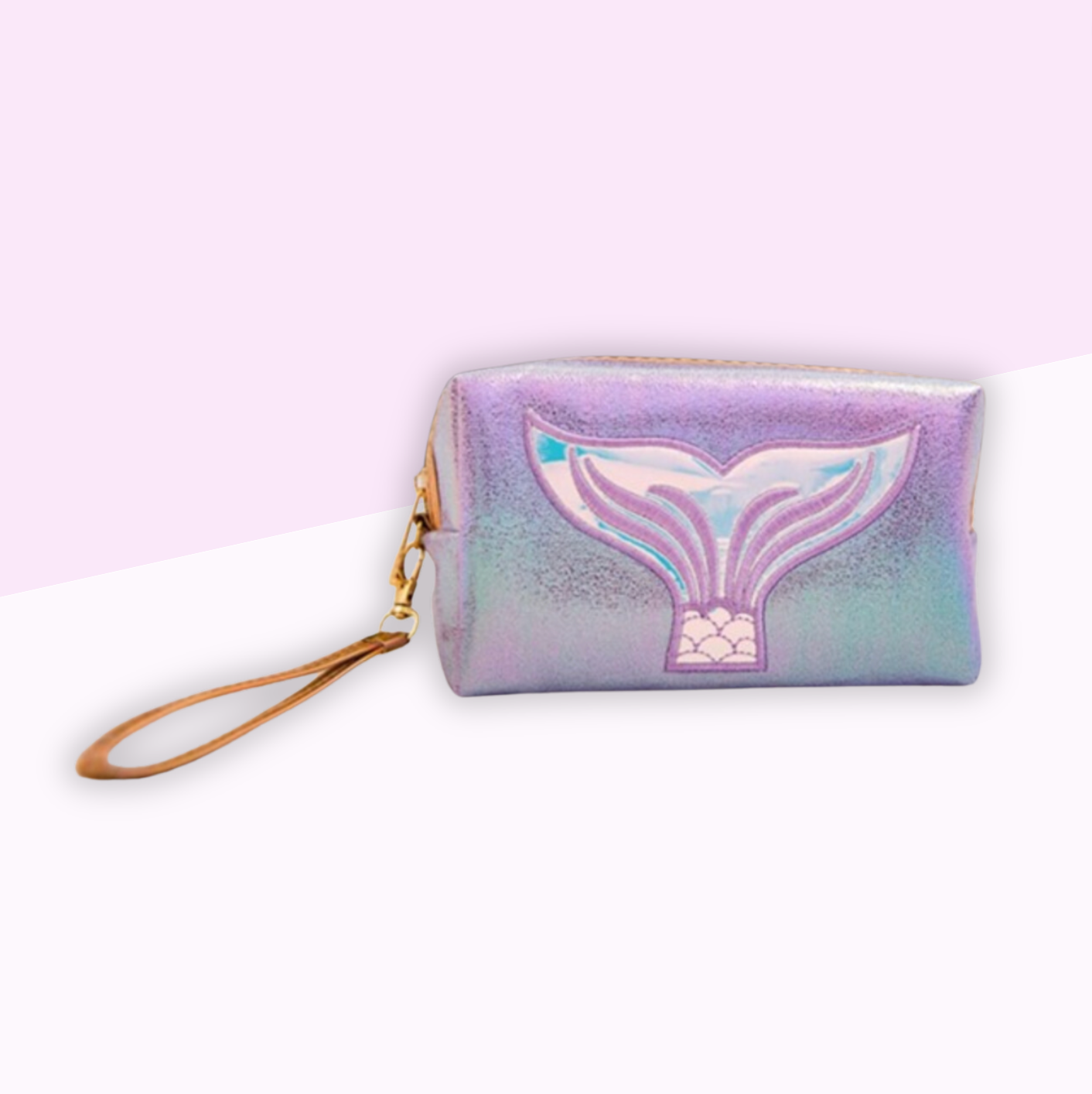 Purple | Mermaid Makeup Bag