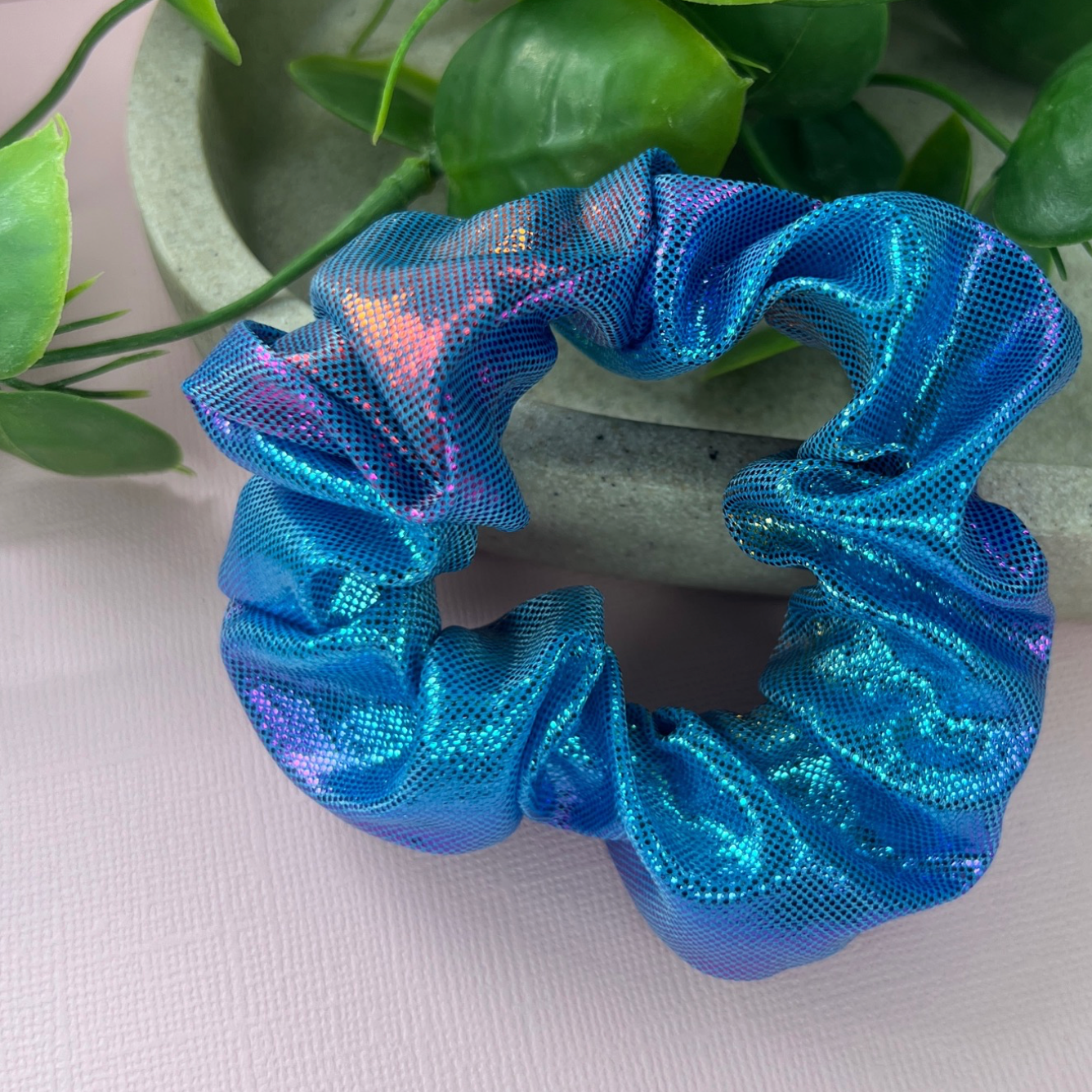 Blue Shimmer | Mermaid Scrunchie