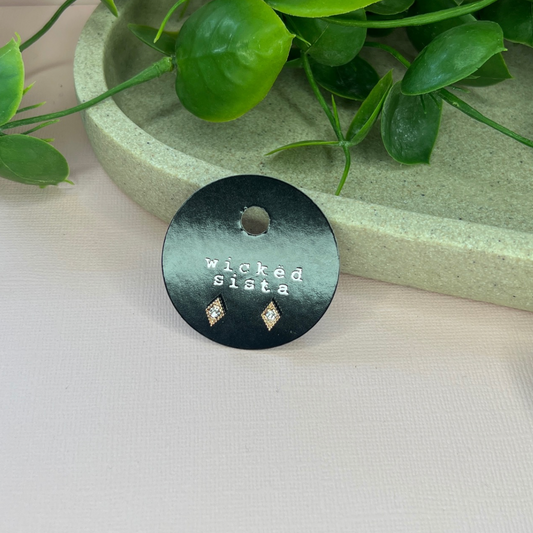 Isla | Rose Gold Studs