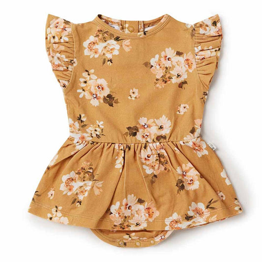 Golden Flower | Organic Dress